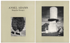 Ansel Adams Signed First Edition of ''Singular Images''